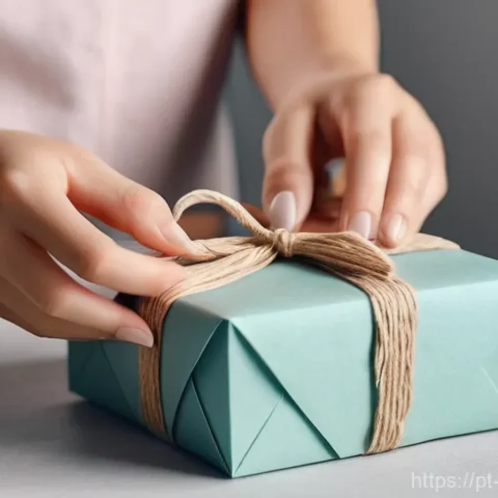 종이공예 판매 사이트 - **Prompt:** "A warm, inviting close-up of a pair of gentle female hands, wearing a simple, elegant r...