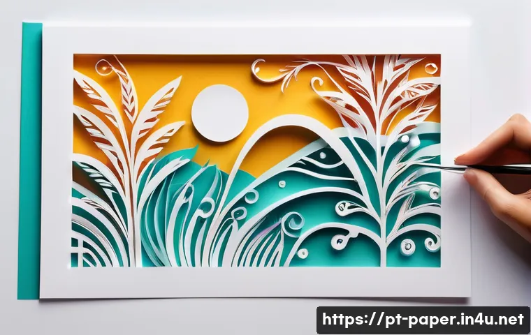 종이 아트 스타일 관련 이미지 1